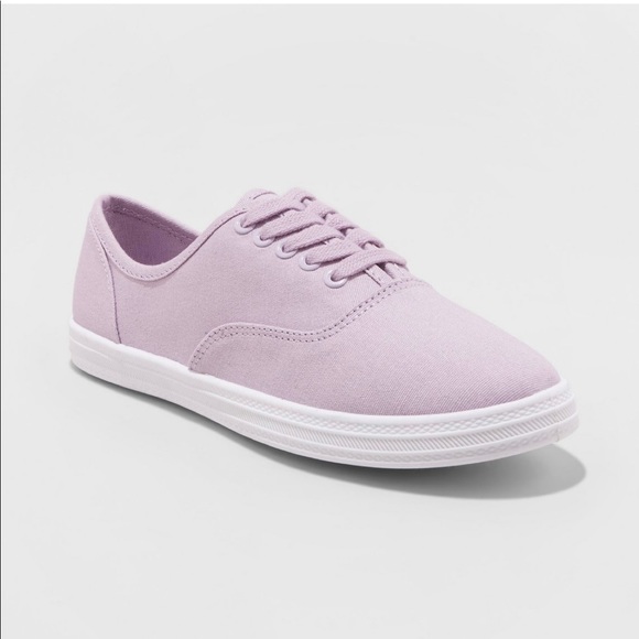 lavender canvas shoes